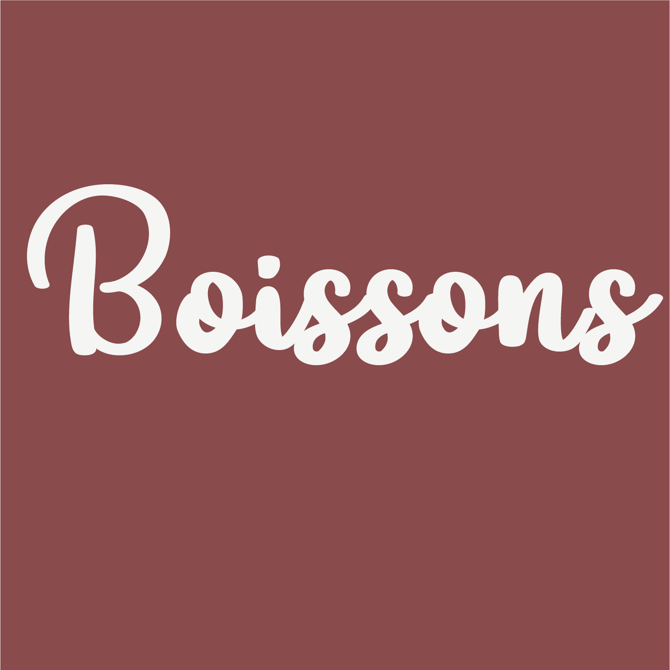 Îcone Boissons