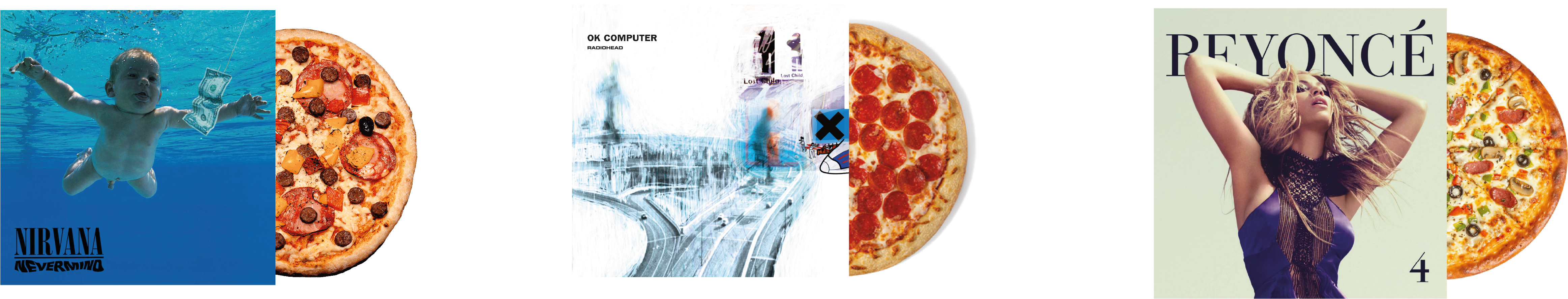 Menu avec toutes les pizzas